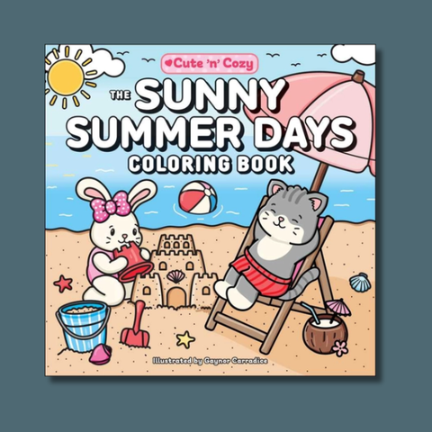 Sunny Summer Days Coloring Book