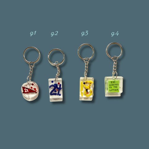 Heated Rivalry Bag Charms