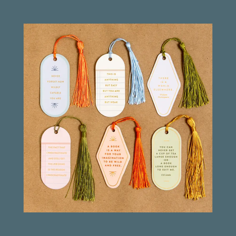 Between The Pages Of A Book Vegan Leather Bookmark