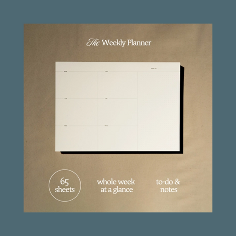 The Weekly Planner Pad