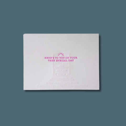 Super Electric Birthday Card