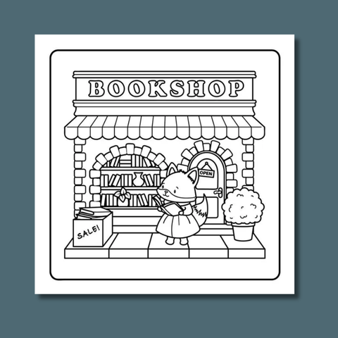 Comfy Fall Coloring Book