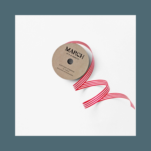 Stripe Cotton Ribbon