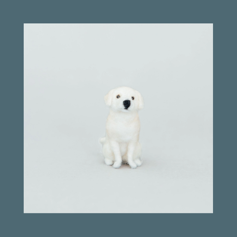 Little Felted Friends Labrador Retriever Needle Felting Kit