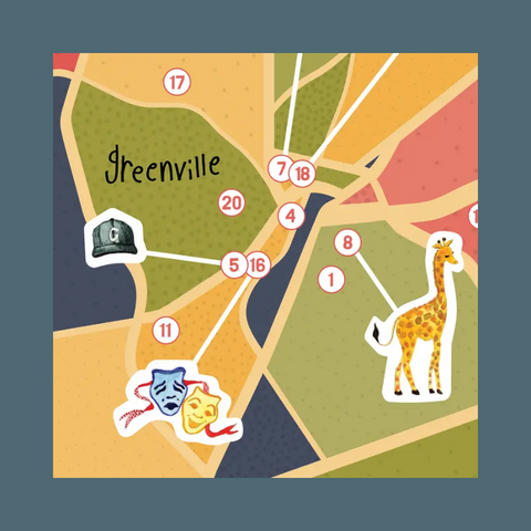 Paper Routes Family Fun Map