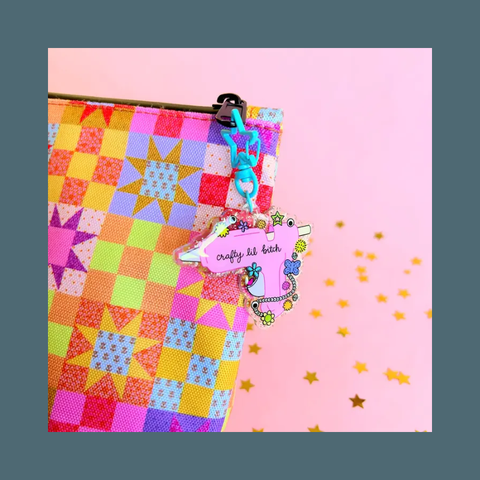 Crafty Lil Bitch Keychain