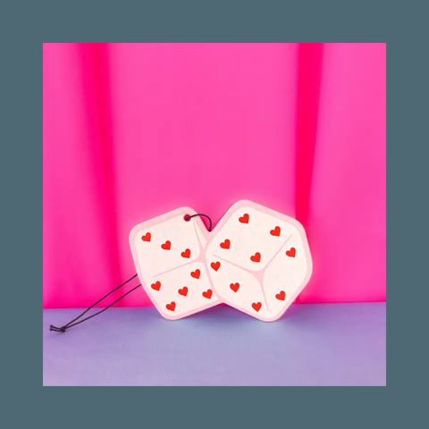 Heart Dice Air Freshener