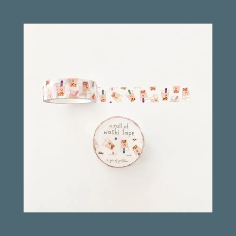 Boba Washi Tape