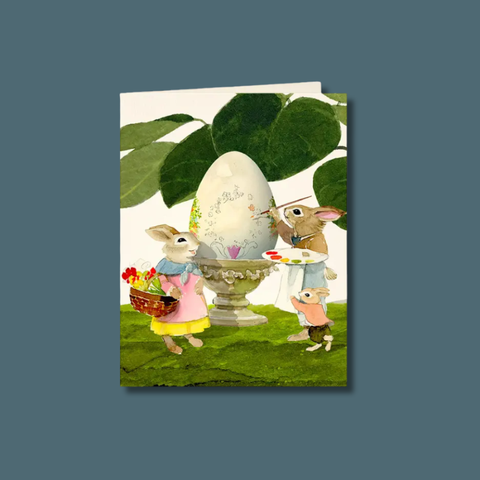 Bunny Fabergé Easter Card