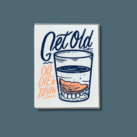 Dentures Bithday Card