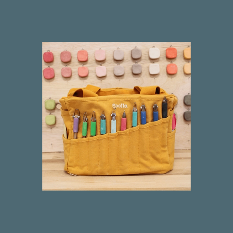 Soolla Ganja Green Studio Artist Bag