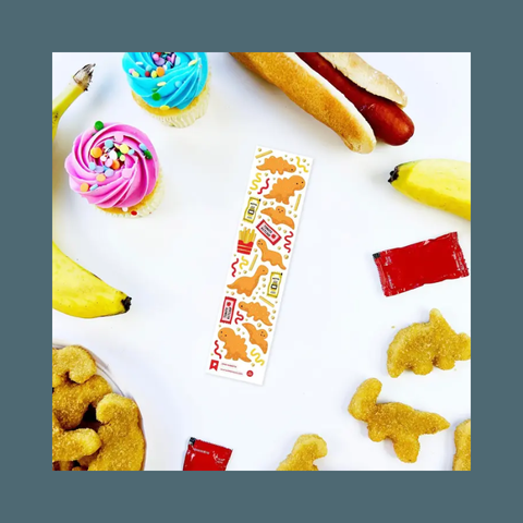 Dino Nuggets Sticker Sheet