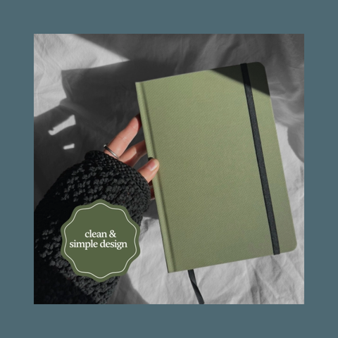 Undated Hardcover Daily Planner