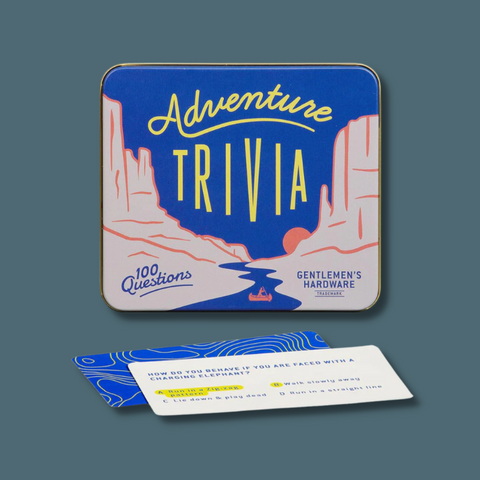 Trivia box and cards