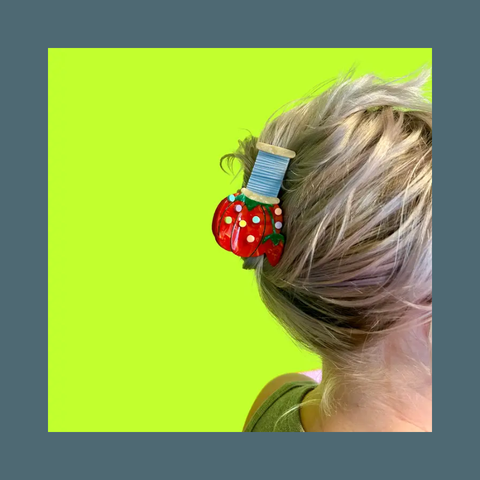 Pin Cushion Hair Claw