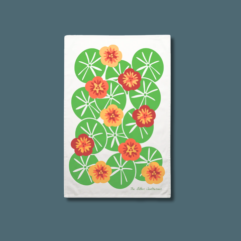 Bitter Southerner Nasturtium Tea Towel