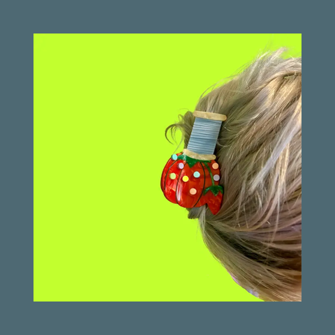 Pin Cushion Hair Claw