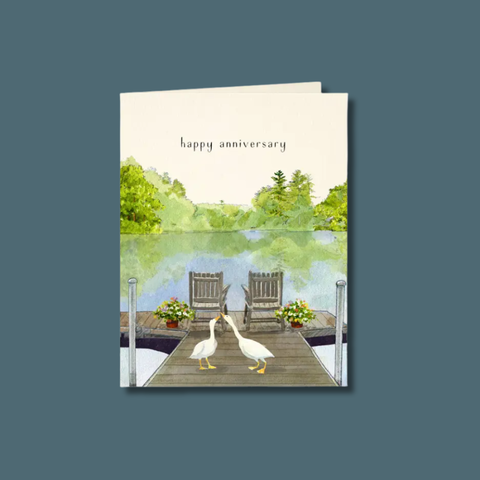 Just Ducky Anniversary Card