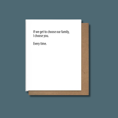 Choose You Card