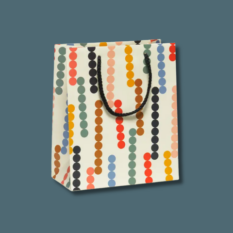 Beaded Lines Gift Bag