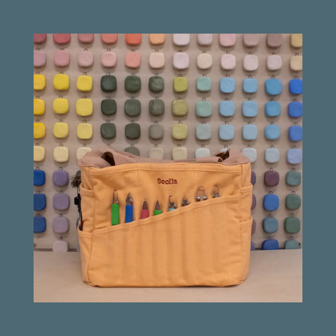 Soolla Forest Green Studio Artist Bag