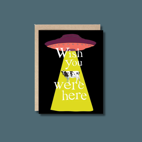 Wish You Were Here Card