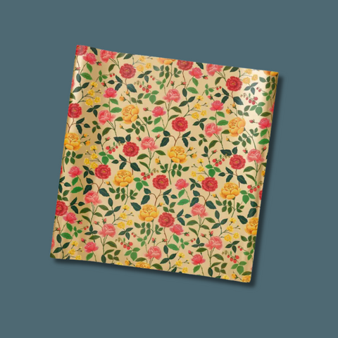 Roses Continuous Wrap Roll