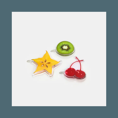 Fruit Salad Hair Clip Pack