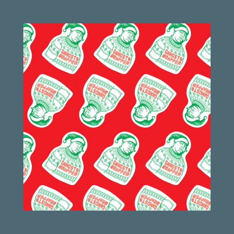 Gangsta Wrapper Biggie Wrapping Paper Sheets Roll