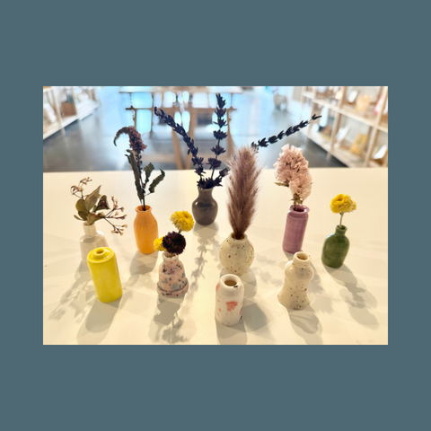 Handcrafted Porcelain Mini Vase