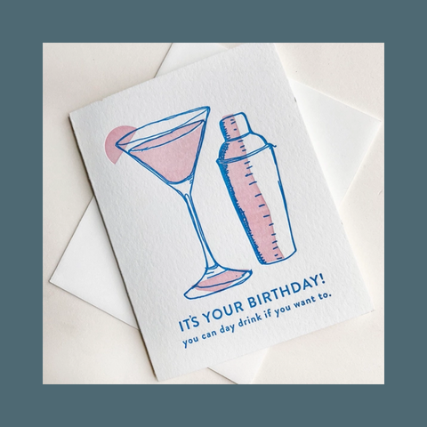 Day Drink Birthday Card