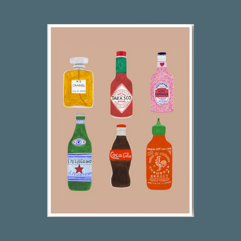 Sauce and drink bottles