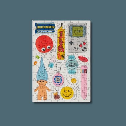 Retro 90's Mini Jigsaw Puzzle