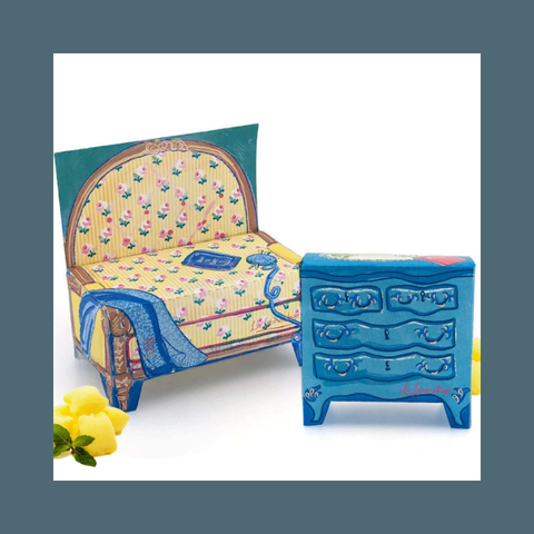 Eye Candy Furniture Sweet Louis Settee 