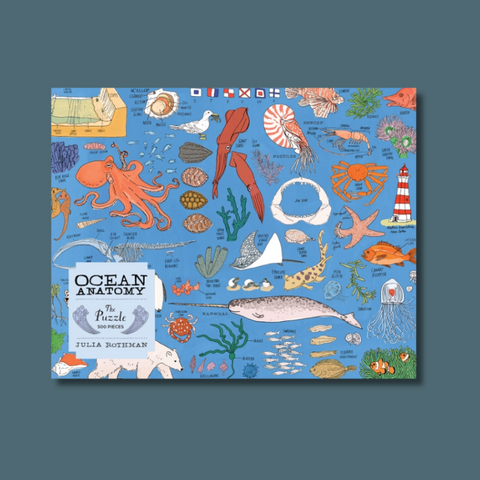 Ocean Anatomy 500 piece Puzzle
