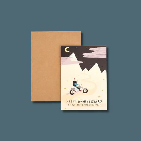 Bikers Anniversary Card