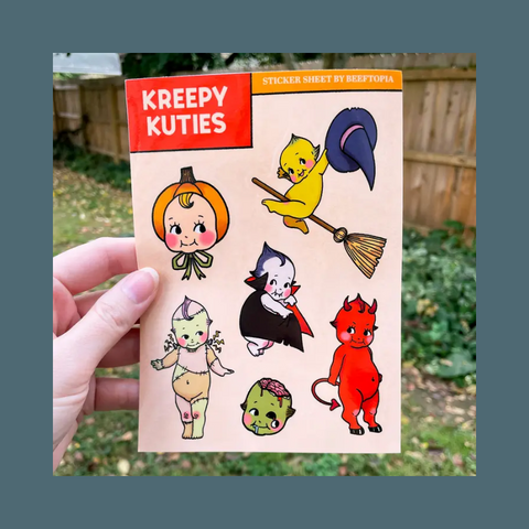 Kreepy Kewpie Kuties Sticker Sheet