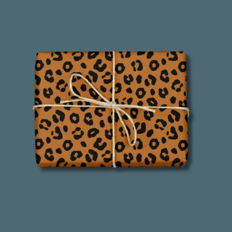 Animal Print Gift Wrap Sheet