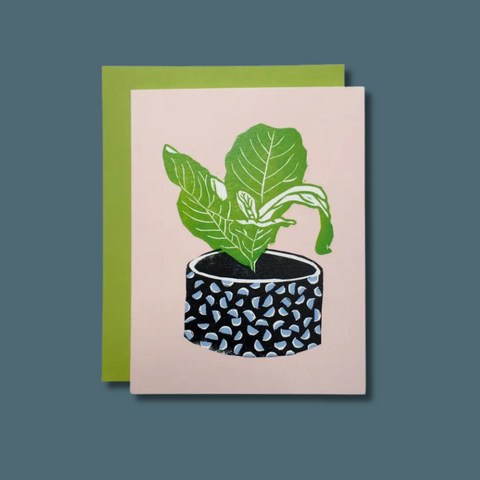 House Plant Greeting Card