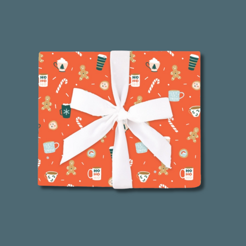 Christmas Treats Wrapping Paper Continuous Roll