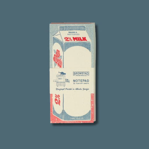 2% Milk Notepad