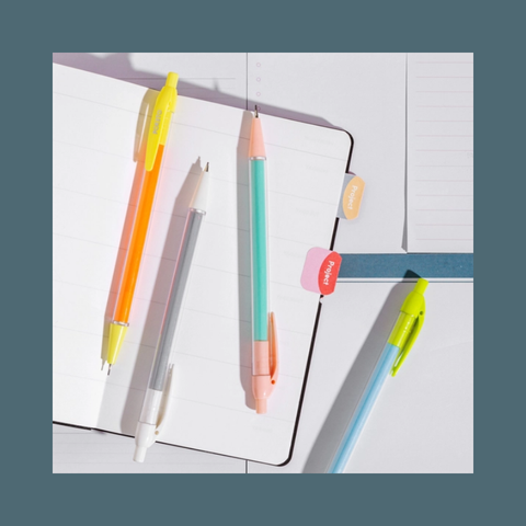 Colorblock Mechanical Pencil Set
