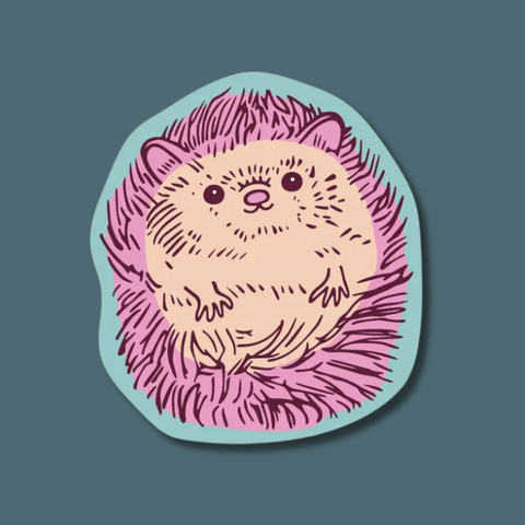 Hedgehog Sticker