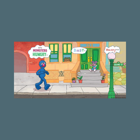 Sesame Street The Momster At The End Of This Book