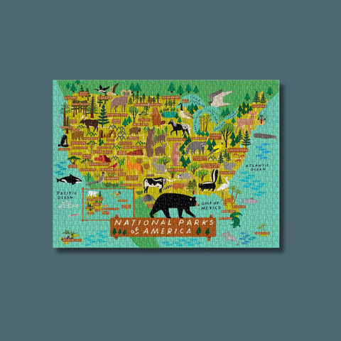 Put together puzzle