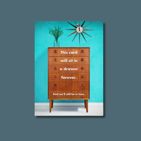 In A Drawer Card
