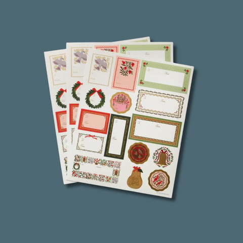 Christmastide Stickers And Labels Pack