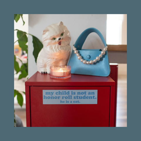 Honor Roll Cat Bumper Magnet