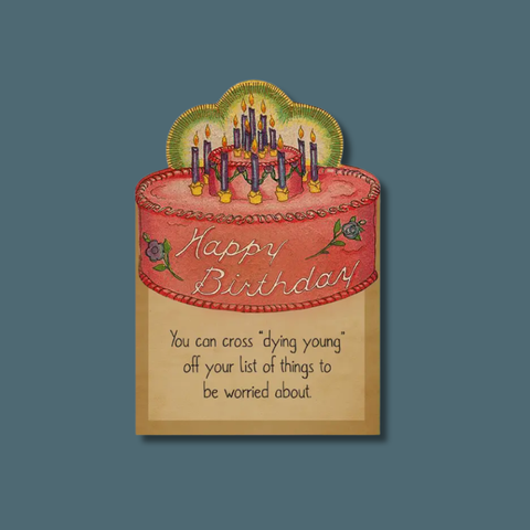 Cross Dying Young Off Card