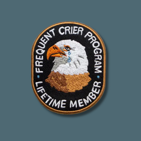 Frequent Crier Eagle Sticky Patch